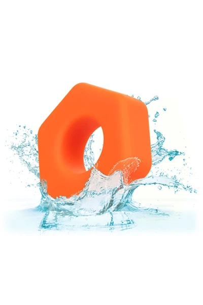 California Exotic Alpha Prolong Sexagon 0.75" Silicone Cock Ring