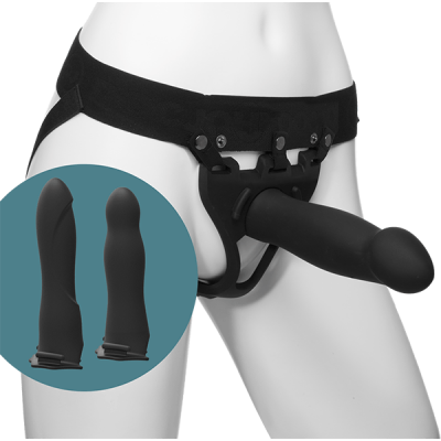 Doc Johnson Body Extensions Be Ready Hollow Strap On System