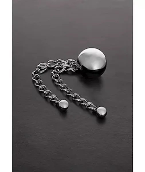 Love Balls With Double Chain- 30mm - Silver — image 7 of 8