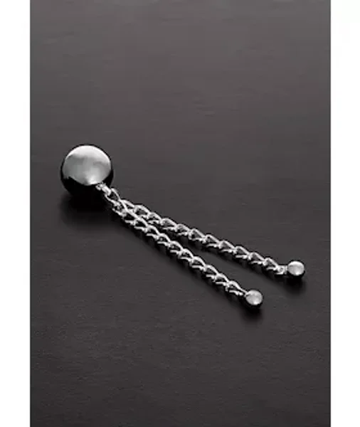 Love Balls With Double Chain- 30mm - Silver — image 5 of 8
