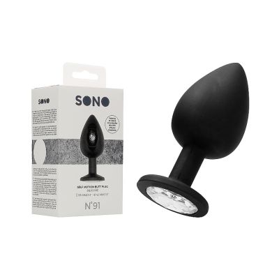 Sona N0 91 Self Penetrating Butt Plug Black
