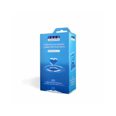 Four Seasons Waterbased Lubricant Sachets 20 Pack 5ml