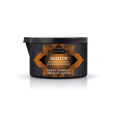 Ignite Sweet Almond Massage Candle 6 Oz