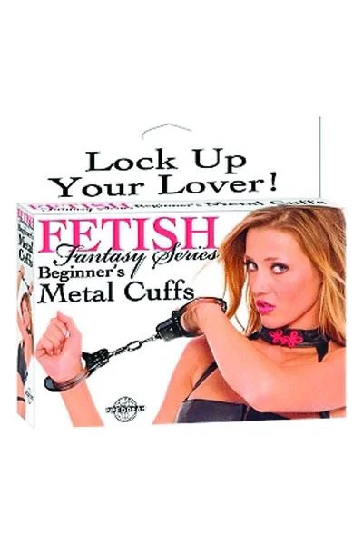 Fetish Fantasy Beginners Metal Cuffs