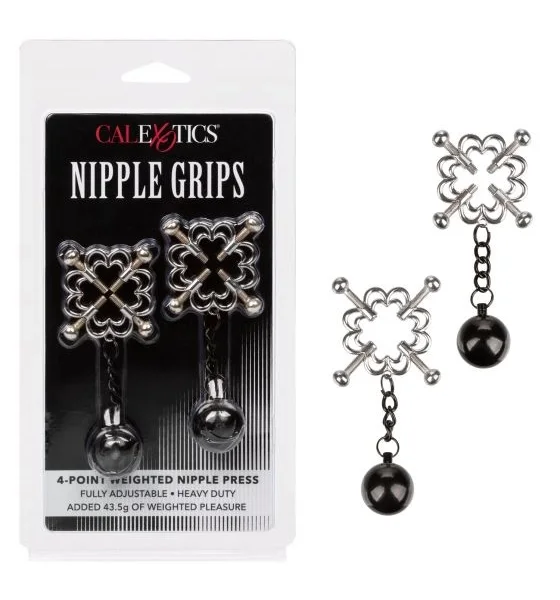 Nipple Grips 4-Point Weighted Nipple Press