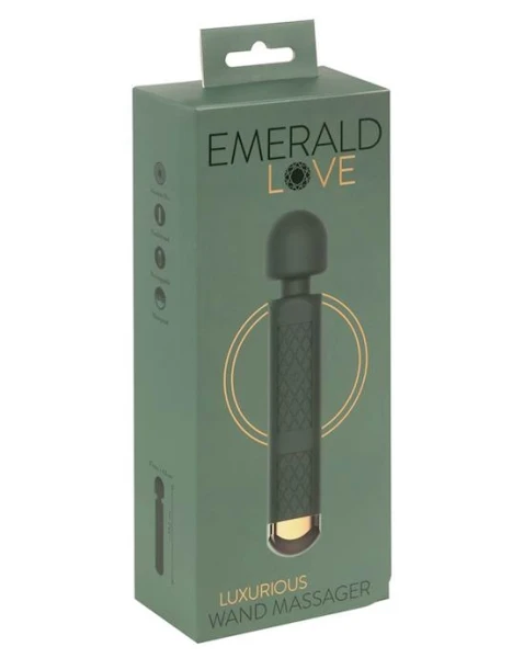 Emerald Love Luxurious Wand Massager