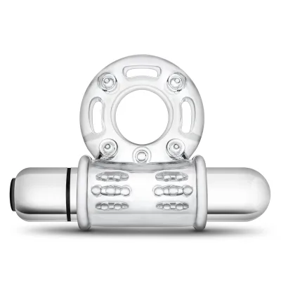 Stay Hard 10 Function Vibrating Bull Ring Clear