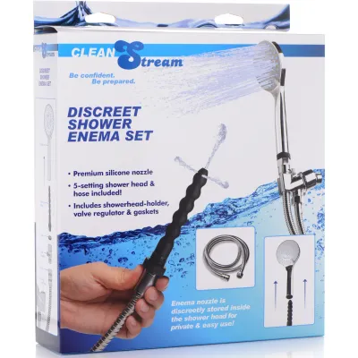 Discreet Shower Enema Set