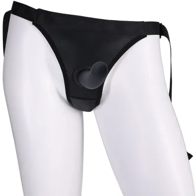 In A Bag Vegan Leather Harness 5 25 Dong By Doc Johnson