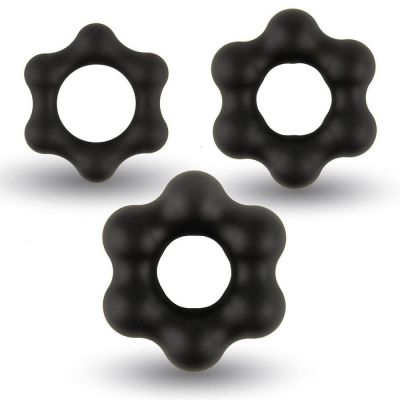 Velv 39 Or Rooster Milo Set of 3 Soft Silicone Cock Rings