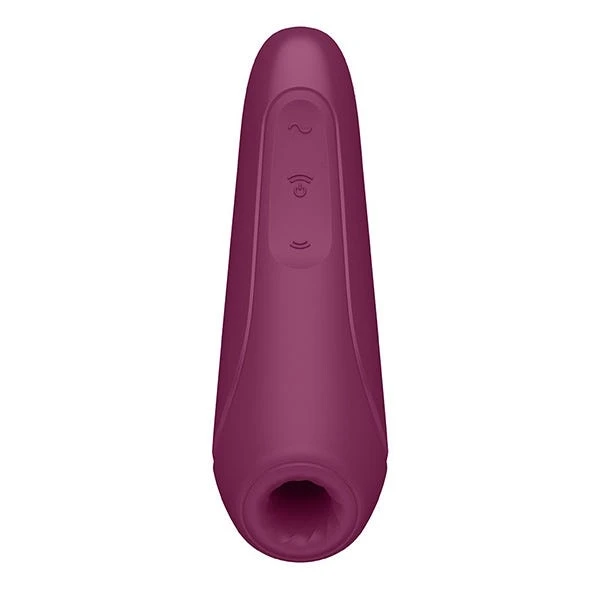 Satisfyer Curvy 1+ App Controlled Air Pulse Clitoral Stimulator & Vibration