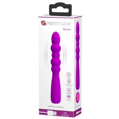 Rechargeable Flexible Vibrator Monroe Purple