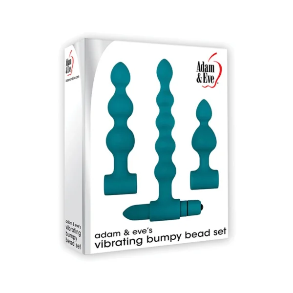 A&e Vibrating Bumpy Bead Set Teal