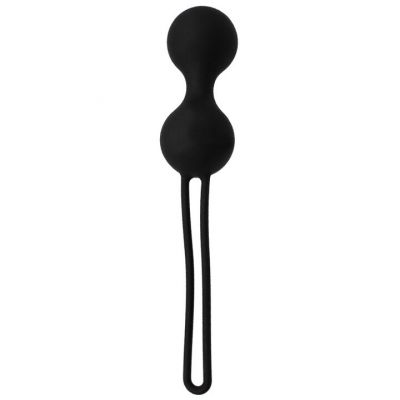 Bondara Hidden Power Black Silicone Jiggle Balls 54g
