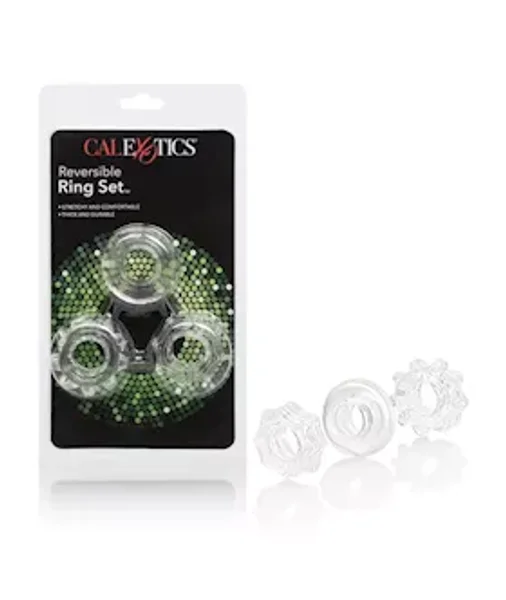 Reversible Ring Set Clear - Clear — image 7 of 10