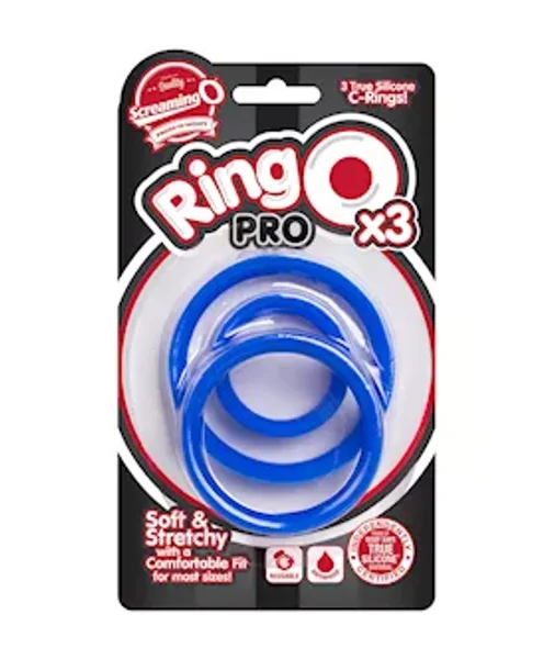 Ringo Pro X3 Cock Ring - Blue — image 6 of 7