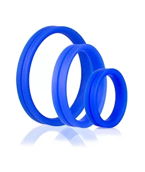 Ringo Pro X3 Cock Ring - Blue — image 3 of 7