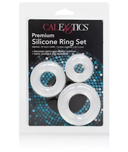 Premium Silicone Ring Set - Clear — image 10 of 12