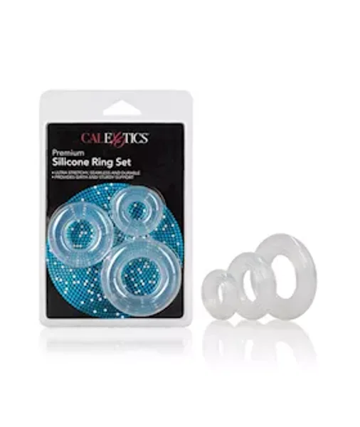 Premium Silicone Ring Set - Clear — image 7 of 12