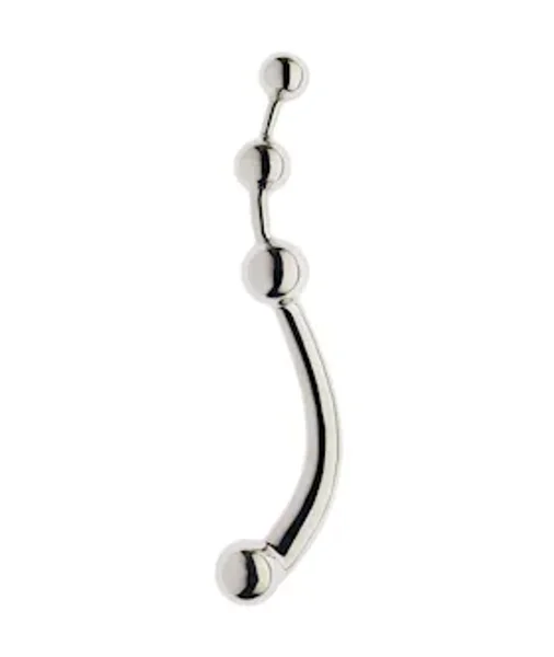 Kink Range Tri Ball P Spot Massager - 7.8 Inch - Silver - 7.8 Inch — image 2 of 2