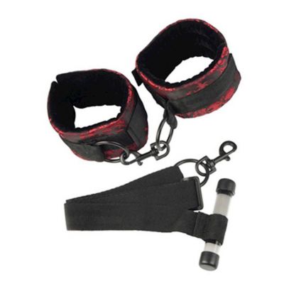 Scandal Over The Door Cuffs Black