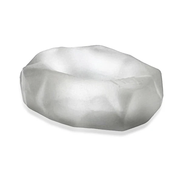 Cock Rings:  Hunkyjunk Fractal Tactile Cockring Clear Ice
