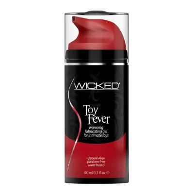 Wicked Toy Fever Warming Lubricating Gel Water Based for Intimate Toys 3 3 Ounce