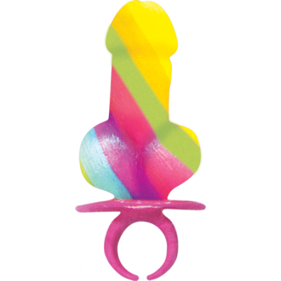 Rainbow Candy Finger Ring