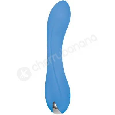 Evolved Blue Crush Flexible Vibe With Curved G Spot Tip