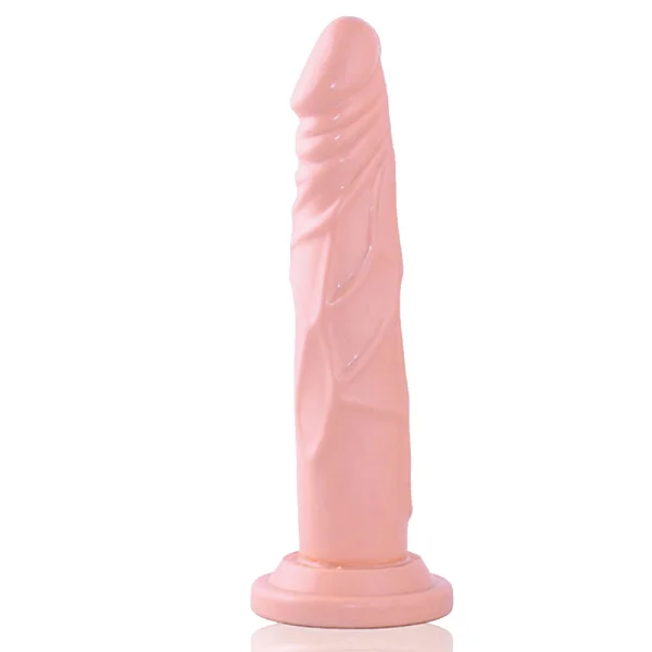 Dr. Skin 7.5 Inch Basic Realistic Dildo With Suction Cup by Blush - Vanilla