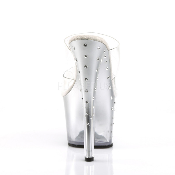 7 inches Heel, 2 3/4 inches RS Studded PF Ankle Strap Sandal — image 8 of 20