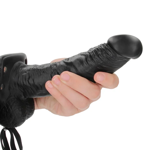 Real Rock Hollow 7 Inch Ballsy Strap-On