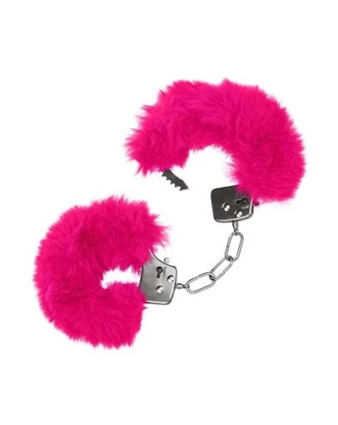 Ultra Fluffy Furry Cuffs - Pink