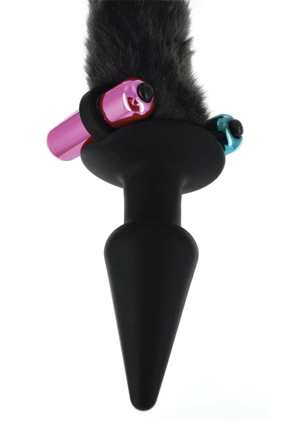 Cat Tail Anal Plug and Mask Set
