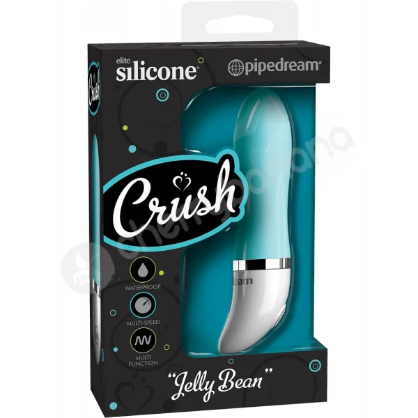 Crush Blue Jelly Bean Bullet Vibrator