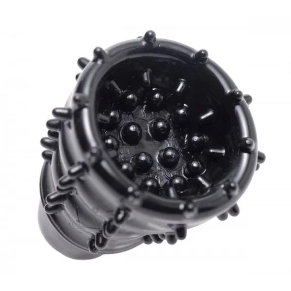 Vibrating Penis Head Teaser Black