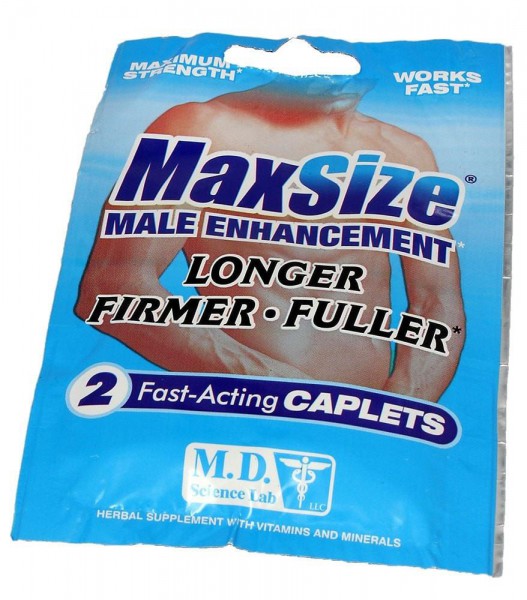Max Size Male Enhancement and Enlargement Herbal Vitamin by MD Science Labs