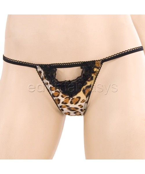 Leopard print cami set