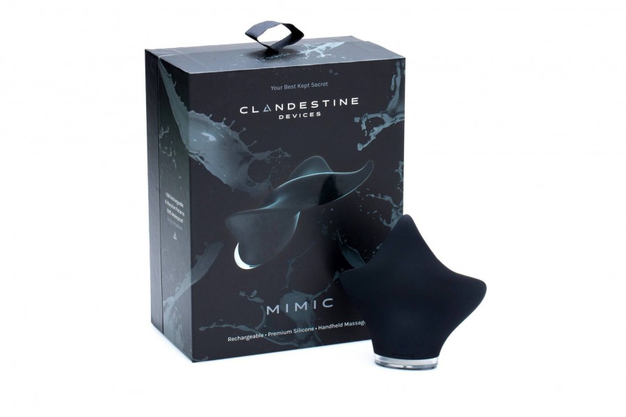 Clandestine Devices MIMIC Rechargeable Silicone 4.25" Vibrating Massager