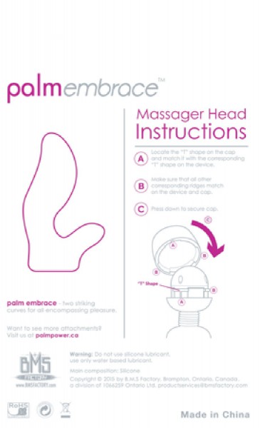 PalmEmbrace Head Attachment (For Use With PalmPower)