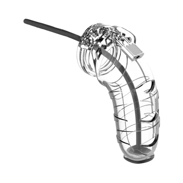 Cage With Silicone Urethal Sounding 17 - Transparent — image 8 of 13