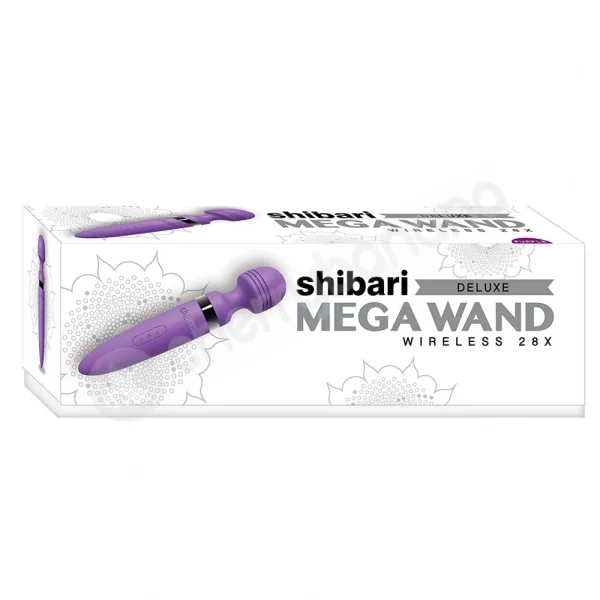 Shibari Purple Wireless 28 Speed Deluxe Mega Wand Vibrator