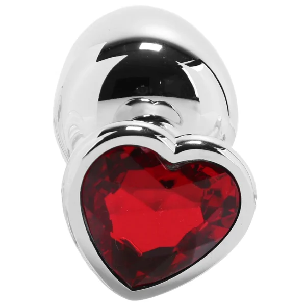 Booty Sparks Red Heart Gem Anal Plug — image 23 of 25