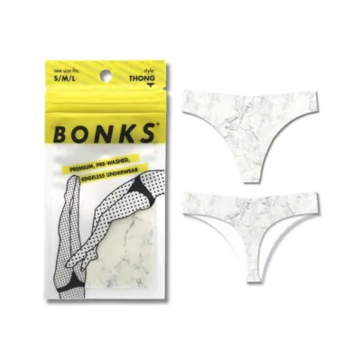 Women s Lingerie Bonks Rock Bottom Seamless Thong O s