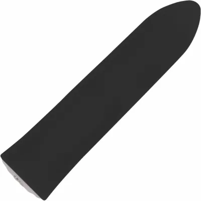 Point 20 Function Rechargeable Silicone Waterproof Bullet Vibrator By Nu Sensuelle Black