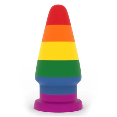 Lovetoy Prider 6 Inch Rainbow Anal Plug