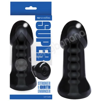 Black Super Stroker Girth Enhancer