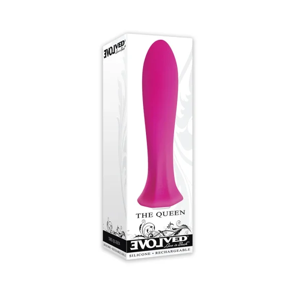 Evolved The Queen 20 Speeds And Functions Usb Rechargeable Cord Included Silicone Waterproof — image 5 of 7