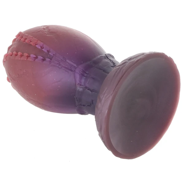 Dragon Hatch Silicone Egg 7" Butt Plug With Suction Cup By Creature Cocks - XL