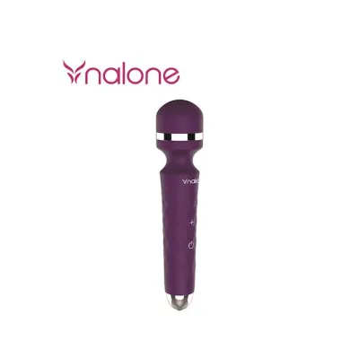 Rock Vibrating Wand Massager Purple 7 5 Inch